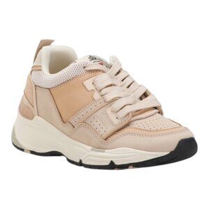 SANDRO Leather Mixed Material Sneakers women's size 36